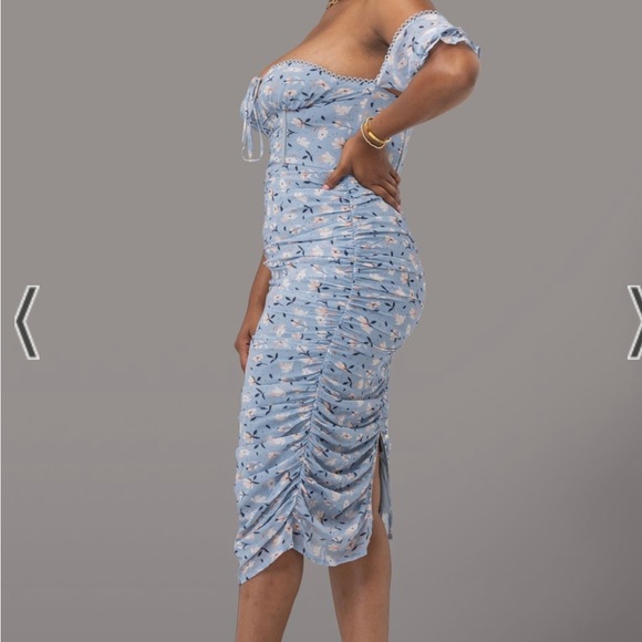 ByEgreis Dolly Dress In Blue L - Picture 3 of 7